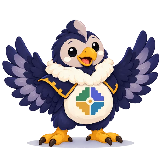 Apu, el cóndor de Andeon Tech, presenta con las alas abiertas